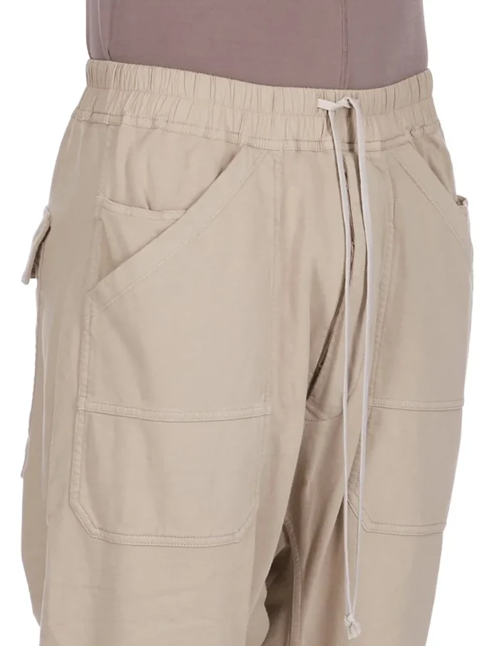 DRKSHDW FW25 CONCORDIANS CLASSIC CARGO DRAWSTRING IN DIRTY PEARL COMPACT HEAVY JERSEY DU02E7370RIG-88 DRKSHDW FW25 CONCORDIANS CLASSIC CARGO DRAWSTRING IN DIRTY PEARL COMPACT HEAVY JERSEY DU02E7370RIG-88