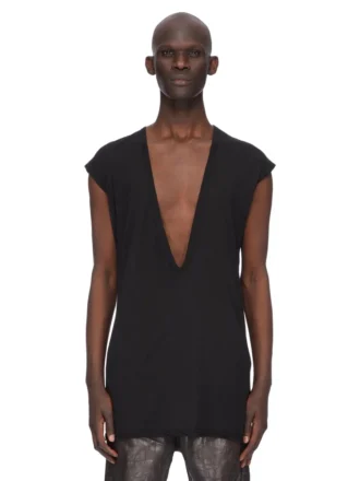 DRKSHDW FW25 CONCORDIANS DYLAN T IN BLACK BLACK COTTON GAUZE JERSEY DU02E7157BH-09 DRKSHDW FW25 CONCORDIANS DYLAN T IN BLACK BLACK COTTON GAUZE JERSEY DU02E7157BH-09