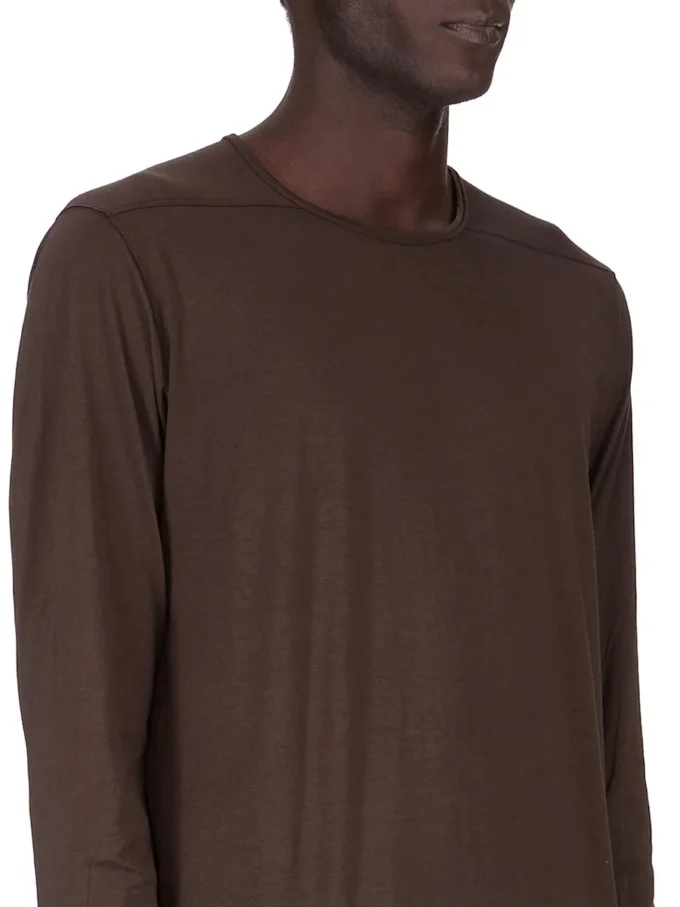 DRKSHDW FW25 CONCORDIANS LS LEVEL T IN DARK DUST COTTON GAUZE JERSEY DU02E7260BH-78 DRKSHDW FW25 CONCORDIANS LS LEVEL T IN DARK DUST COTTON GAUZE JERSEY DU02E7260BH-78