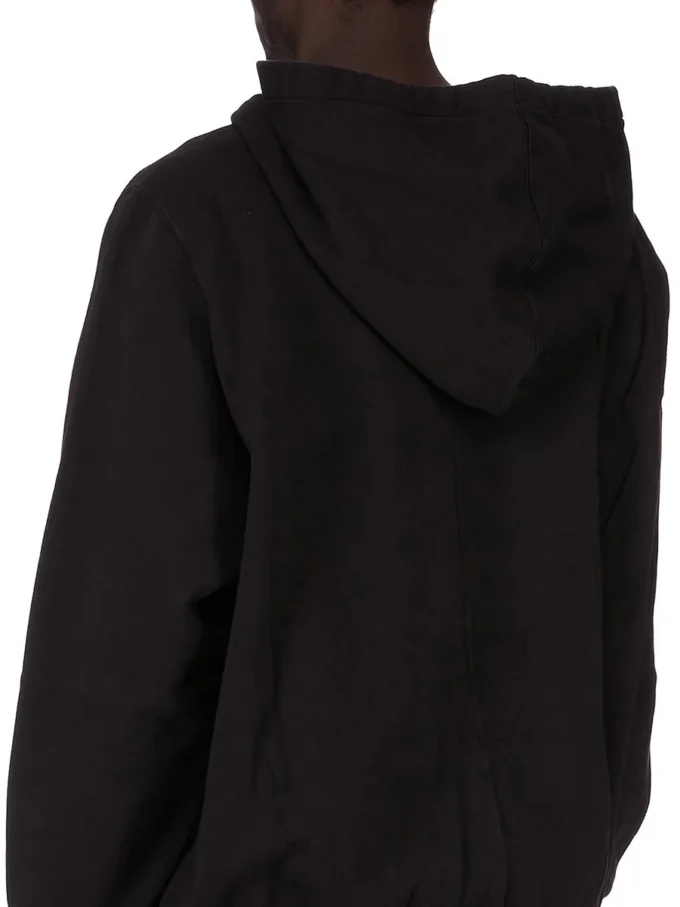 DRKSHDW FW25 CONCORDIANS OVERSIZED HOODIE IN BLACK/PEARL FURKA HEAVY SWEATSHIRT DU02E7262FEP3P-0908 DRKSHDW FW25 CONCORDIANS OVERSIZED HOODIE IN BLACK/PEARL FURKA HEAVY SWEATSHIRT DU02E7262FEP3P-0908