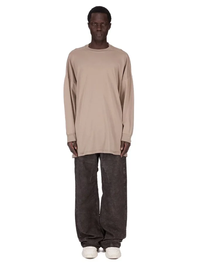 DRKSHDW FW25 CONCORDIANS TOMMY LS SWEAT IN DIRTY PEARL DOUBLE BRUSHED JERSEY DU02E7292JDBP-88 DRKSHDW FW25 CONCORDIANS TOMMY LS SWEAT IN DIRTY PEARL DOUBLE BRUSHED JERSEY DU02E7292JDBP-88