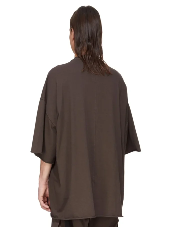 DRKSHDW FW25 CONCORDIANS TOMMY T IN DRKDUST/PEARL MEDIUM WEIGHT COTTON JERSEY DU02E7259RNEP2-7808 DRKSHDW FW25 CONCORDIANS TOMMY T IN DRKDUST/PEARL MEDIUM WEIGHT COTTON JERSEY DU02E7259RNEP2-7808