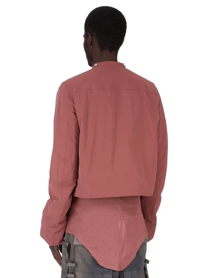 RICK OWENS FW25 CONCORDIANS CARGO JKT IN ROSEWOOD MATTE NYLON. RU02E1762MT-13 RICK OWENS FW25 CONCORDIANS CARGO JKT IN ROSEWOOD MATTE NYLON. RU02E1762MT-13