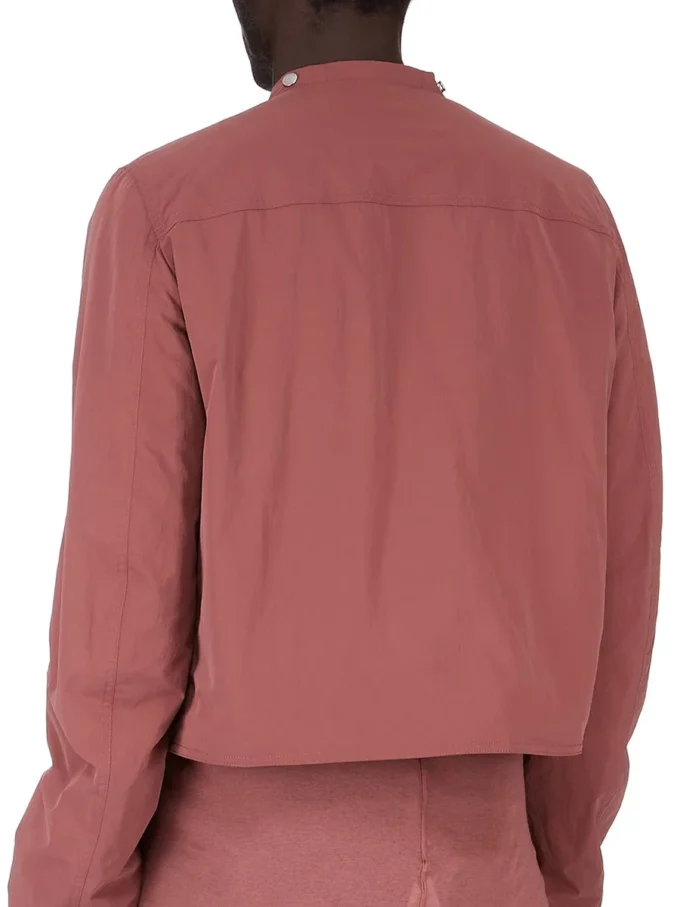 RICK OWENS FW25 CONCORDIANS CARGO JKT IN ROSEWOOD MATTE NYLON. RU02E1762MT-13 RICK OWENS FW25 CONCORDIANS CARGO JKT IN ROSEWOOD MATTE NYLON. RU02E1762MT-13