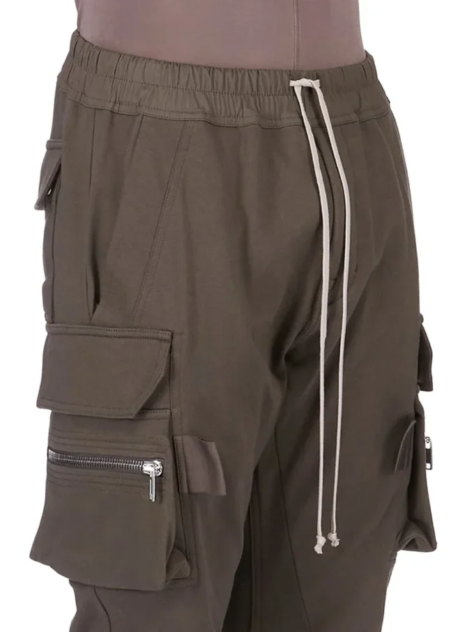 RICK OWENS FW25 CONCORDIANS MASTODON MEGACARGO IN BOSCO HEAVY JERSEY RU02E1396BA-25 RICK OWENS FW25 CONCORDIANS MASTODON MEGACARGO IN BOSCO HEAVY JERSEY RU02E1396BA-25