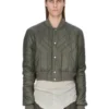 RICK OWENS FW25 CONCORDIANS QUILTED FLIGHT JKT IN BOSCO LIGHT NYLON. RU02E1727NPT1-25 RICK OWENS FW25 CONCORDIANS QUILTED FLIGHT JKT IN BOSCO LIGHT NYLON. RU02E1727NPT1-25