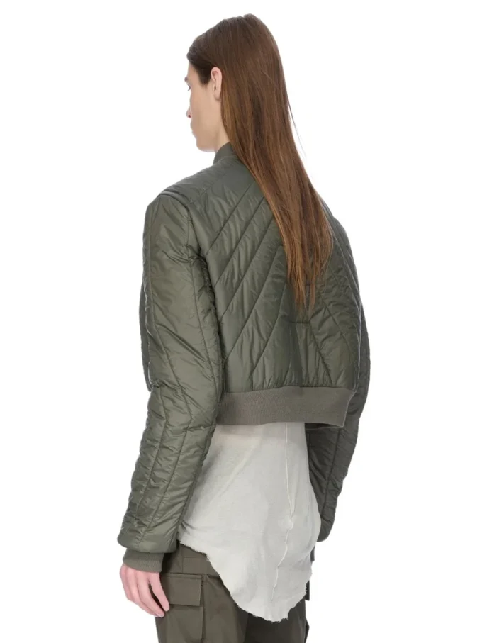 RICK OWENS FW25 CONCORDIANS QUILTED FLIGHT JKT IN BOSCO LIGHT NYLON. RU02E1727NPT1-25 RICK OWENS FW25 CONCORDIANS QUILTED FLIGHT JKT IN BOSCO LIGHT NYLON. RU02E1727NPT1-25