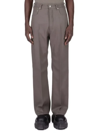 RICK OWENS FW25 CONCORDIANS RUNWAY GETH JEANS IN DUST WOOL DRILL. RU02E1333WD-34 RICK OWENS FW25 CONCORDIANS RUNWAY GETH JEANS IN DUST WOOL DRILL. RU02E1333WD-34