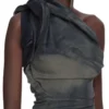 RICK OWENS FW25 CONCORDIANS TWIST DRESS IN DRKDUST DEGRADE SLUB STRETCH DENIM. RP02E4521SDKDEG-78D RICK OWENS FW25 CONCORDIANS TWIST DRESS IN DRKDUST DEGRADE SLUB STRETCH DENIM. RP02E4521SDKDEG-78D