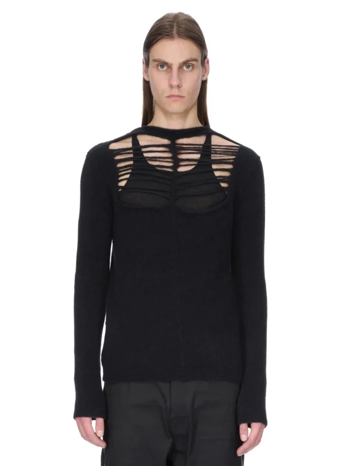 RICK OWENS – KNITWEAR RU02E1670KGRIDP-09